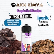 Captain Blacke Yoğun Dıy Kit Gıda Aroması %25 Oranda Aroma İçerir Hazır Değildir 100 Ml