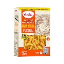 Glutensiz Kinoalı Ve Sebzeli Kırmızı Mercimek Fusilli Bakliyat Makarnası 250 G