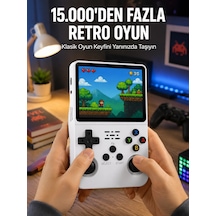 Mey İthalat Taşınabilir Retro Oyun Konsolu Geniş Ekran Ve Çoklu Emülatör Desteği Yeni Nesil