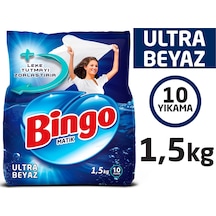 Bingo Matik Ultra Beyaz Toz Çamaşır Deterjanı 10 Yıkama 1500 G