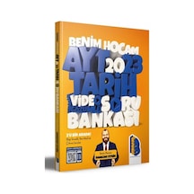 2023 AYT Tarih Tamamı Video Çözümlü Soru Bankası - Ramazan Yetgin - Benim Hocam Yayınları