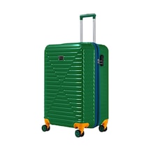 Kabin Boy %100 Polikarbon Valiz 4x2 Teker Yeşil 1088 Yeşil