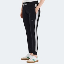Slazenger VEVA Kadın Cepli Siyah Eşofman Altı