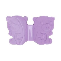 ÜN-EV 219 AYICIK DESENLİ MIKNATISLI SİLİKON TUTUCU