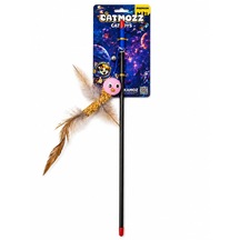 Catmozz Premium Doğal Hasır Örgülü Kuş Olta 45 Cm