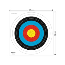 Monk Hedef Kağıdı 60 Cm 10 Halka 10'lu Paket