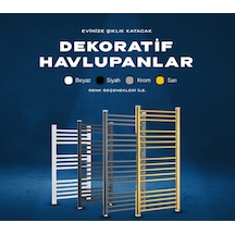 Termofer 50/100 Düz Krom Havlupan