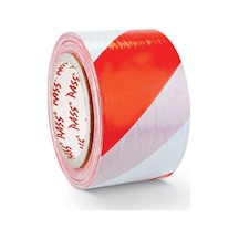 Pass Emniyet Uyarı Ikaz Şerit Bandı Büyük Boy 6 CM x 360 Metre