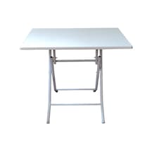 Katlanır Masa 60x90 Beyaz Döküm Kenar Katlanır Masa 60x90 Beyaz Döküm Kenar