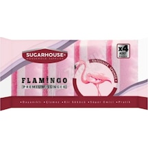 4 Adet Sugar House Flamingo Çizmez Sünger Düz 4'lü
