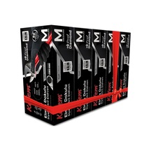 Kafem Prof Dia Ekstra Kalın Siyah Nitril Eldiven Elmas Dokulu M 50 Adet X 5 Paket