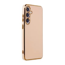 Samsung Uyumlu Galaxy S24 Kılıf Volet Luxury Seri Kamera Korumalı Silikon Kapak