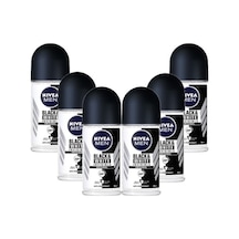 Nivea Men Invisible Black&White Original Erkek Roll-On Deodorant 50 ML x 6