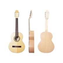 Rodriguez Rc512mn Klasik Gitar - 1/2 Çocuk - Gül Seri Gül Ağacı Rosewood Klavye Ve Köprü, Ladin Kapak, Küçük Eller İçin Ergonomik Sap Yapısı Uyum: 1/2 Boy 7-9 Yaş