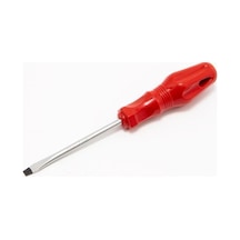 Ekonomik Düz Uçlu Klasik Tornavida 19 Cm