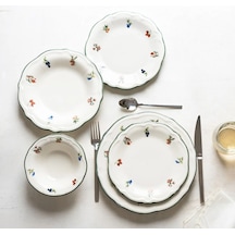 Porser Vintage Rose Fulya 24 Parça Yemek Takımı