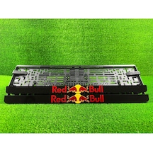 Plakam54 Red Bull Siyah 3d Pleksi Araba Plakalığı
