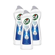 Cif Krem Max Power 3 Etkili Mavi Çam Yüzey Temizleyici 3 x 450 ML