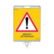 Dikdörtgen Levha Dikkat