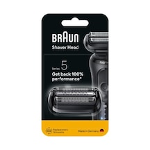 Braun 54b Tıraş Makinesi Yedek Başlığı Series 5 İçin Siyah Renk Kolay Temizlik Ve Uzun