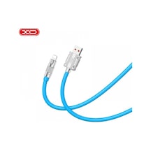 Nb227 6a Hızlı Şarj Kablosu Usb a To Lightning Silikon Çinko Alaşımlı Dayanıklı 1 2m Apple Uyumlu iPhone