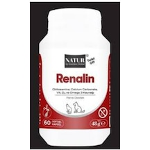 Renalin Twistoff Kedi & Köpek Böbrek Destek Vitamini 60 Kapsül Fosfor Bağlayıcı