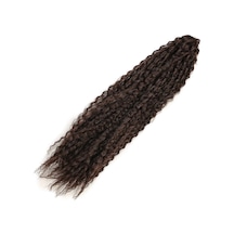 Brazilian Afro Dalgası / Kahverengi - Elwm-463190 Çok Renkli