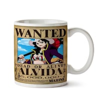 Wanted Alvida Anime Aranıyor İki Tarafı Baskılı Kupa Bardak Çok Renkli