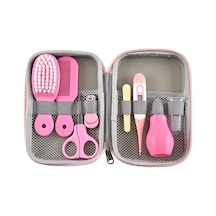 Xindoker Bebek Bakım Seti: Tırnak Makası, Fırça, Tarak, Burun Aspiratörü, Makas, Termometre Ve Saklama Kutusu İle Pratik Çözüm