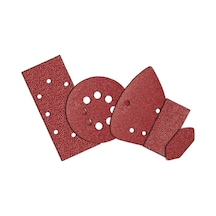 Worx Wa2028 60 80 120 Kum Metal ve Ahşap 75 Adet Cırtlı Zımpara Kağıdı