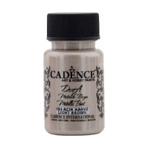 Dora Metalik Boya 50ml Açık Kahve 184