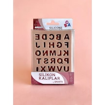 Smarta Silikon Epoksi Ve Polimer Kil Kalıbı Alfabe