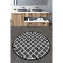 Chain Çap Banyo Halısı Djt 160x160 cm, Banyo Halısı , Banyo paspası yıkanabilir