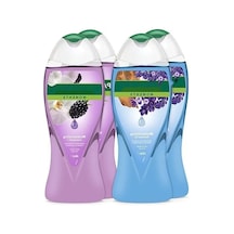Lavanta Yağları Ve Böğürtlen İçeren Nemlendirici Banyo Ve Duş Jeli 500ml X 4 Adet 285 ML