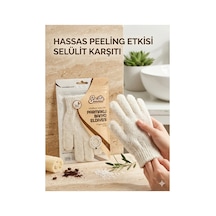 Parmaklı Banyo Eldiveni Ölü Deri Karşıtı Ve Peeling Etkili