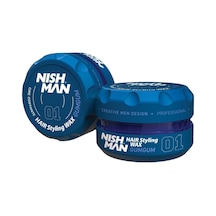 Nish Man 01 Saç Şekillendirici Ultra Sert Parlak Wax 100 ML
