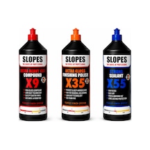 Slopes X9 Extra Kalın X35 Hare Ve X55 Boya Koruma Seti 1 Lt