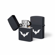 Uygunotoyedekparça Batman Figürlü Siyah Benzinli Metal Çakmak