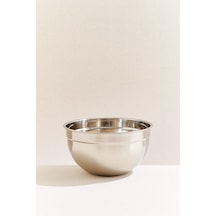 Pasabahce Paslanmaz Çelik Kase 22 Cm Silver - 1 Adet Gri