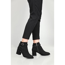 Feles Yandan Tokalı Fantazi Kadın Bot Siyah