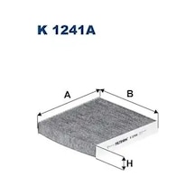 Fıltron K1241a Polen Filtresi Karbonlu 7803a005 7803a043 8981394280