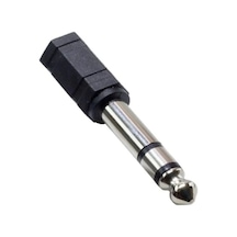 Aux Ses Stereo Siteryo 6.3mm Çevirici Jack Jak Çevirici 3.5 MM