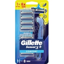 2 Adet Gillette Sensor 3 Plus Comfort Makina + 8 Bıçak