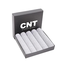 Cnt Erkek Pamuklu Boxer 5'li Paket Gri Gri