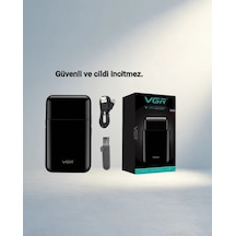 Fonksiyonel Usb Şarjlı Traş Makinesi 600 Mah Batarya İle