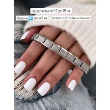 Vally Tıme Nomination Nomineye Nomınashon Bileklik 151853321 Gri