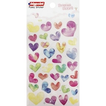 Bigpoint Sticker Çok Renkli Kalpler 1 X 15 Adet
