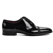 Pierre Loti 0089 Siyah Rugan İçi Dışı Hakiki Deri Erkek Klasik Ayakkabı 001