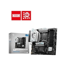 Msı Mb B760m Gamıng Plus Wıfı Soket 1700 Ddr5 6800 Oc Pcı-e M.2 Usb3.2 Hdmı Dp 1x 2.5g Lan Wı-fı