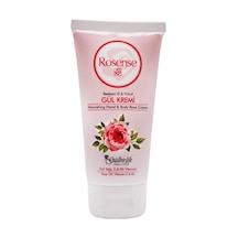 Rosense Besleyici El ve Vücut Gül Kremi 75  ML